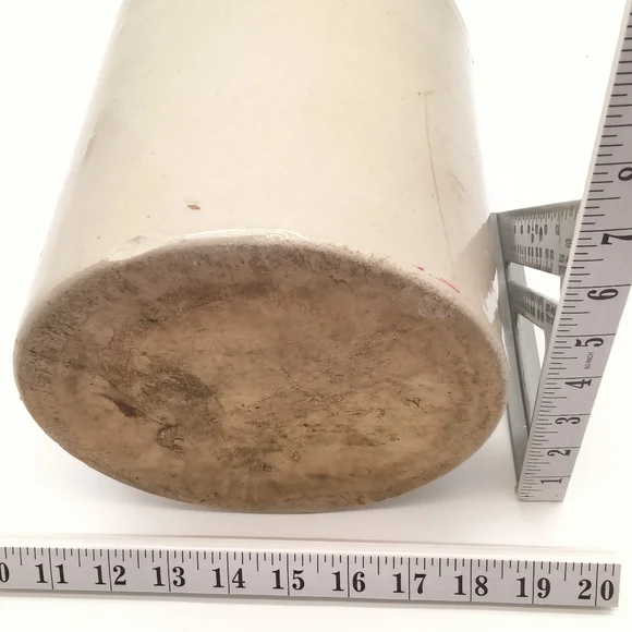 Antique 2-Gallon Stoneware Shoulder Jug  – Rustic Primitive Farmhouse Decor - Picture 11 of 12